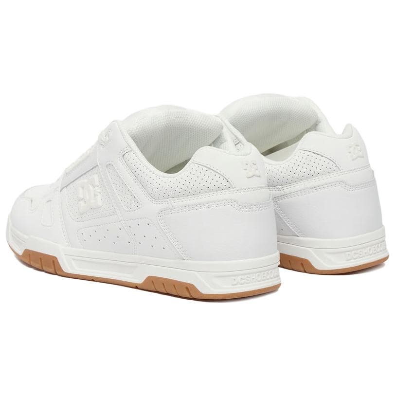 Кроссовки DCSHOES Stag Low Топ Скейтборд Обувь Мужская Белая - изображение 3