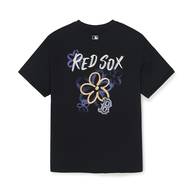 Футболка MLB Boston Red Sox Черные Женские Футболки - изображение 1