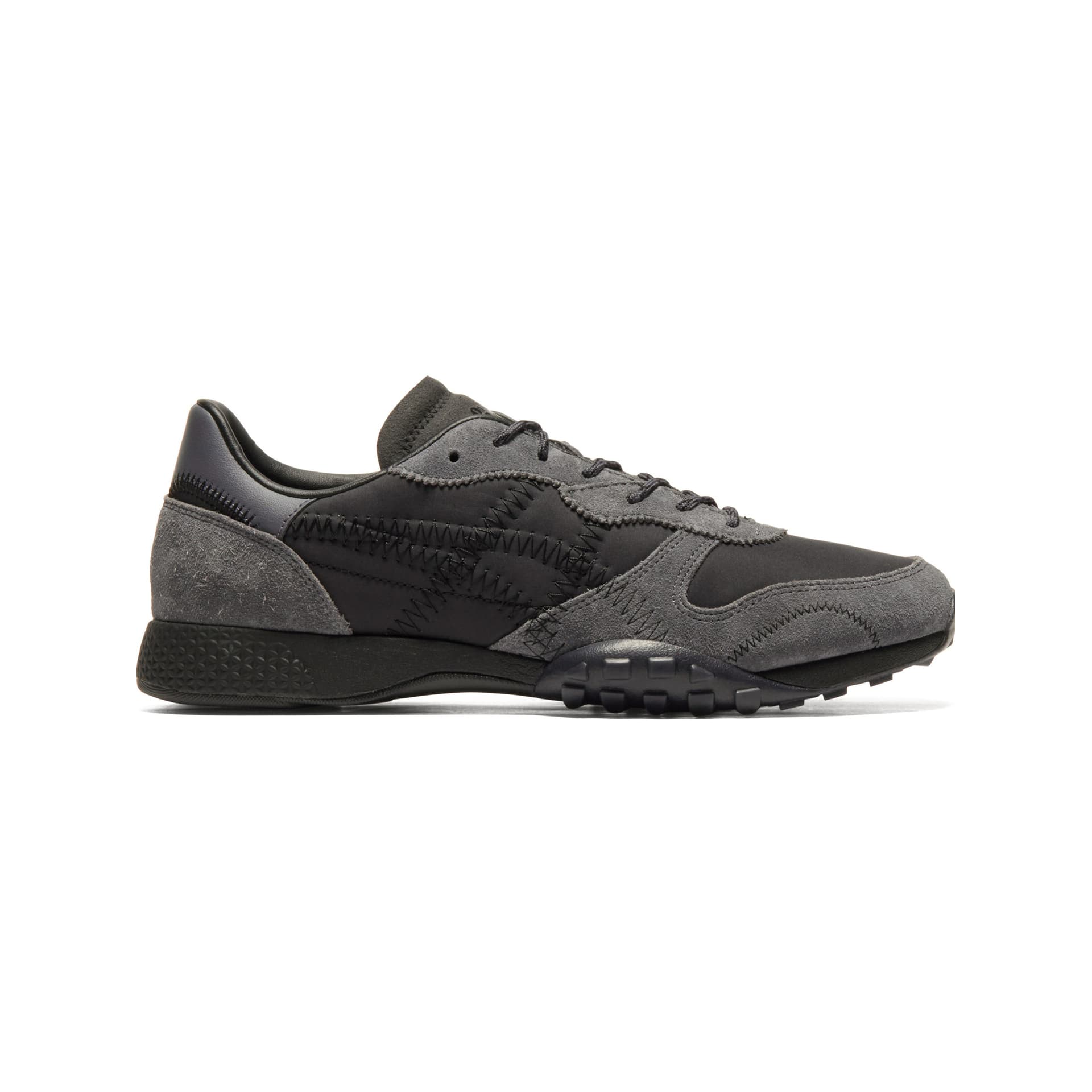 Кроссовки Onitsuka Tiger TRASPIKE Текстиль Спилок коровьей кожи Повседневная обувь Унисекс Черный - изображение 2