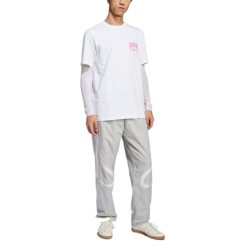 Штаны Adidas Originals Adicolor Спортивные трикотажные брюки Мужской Серый белый - изображение 4
