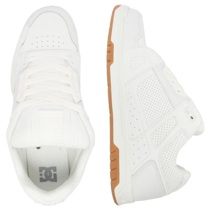 Кроссовки DCSHOES Stag Low Топ Скейтборд Обувь Мужская Белая - изображение 4