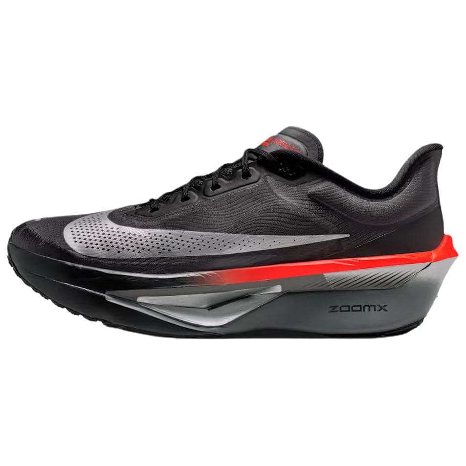 Кроссовки для бега Nike Zoom Fly 6 противоскользящие и дышащие кроссовки для бега с низким верхом мужские черные и красные - изображение 1