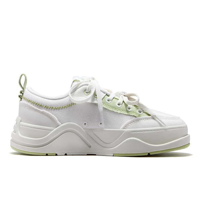 Кроссовки FILA FUSION 50 50 DX II CVS Текстиль Синтетическая кожа Низкий верх Скейтборд Обувь Женская Ароматный Снег - изображение 2