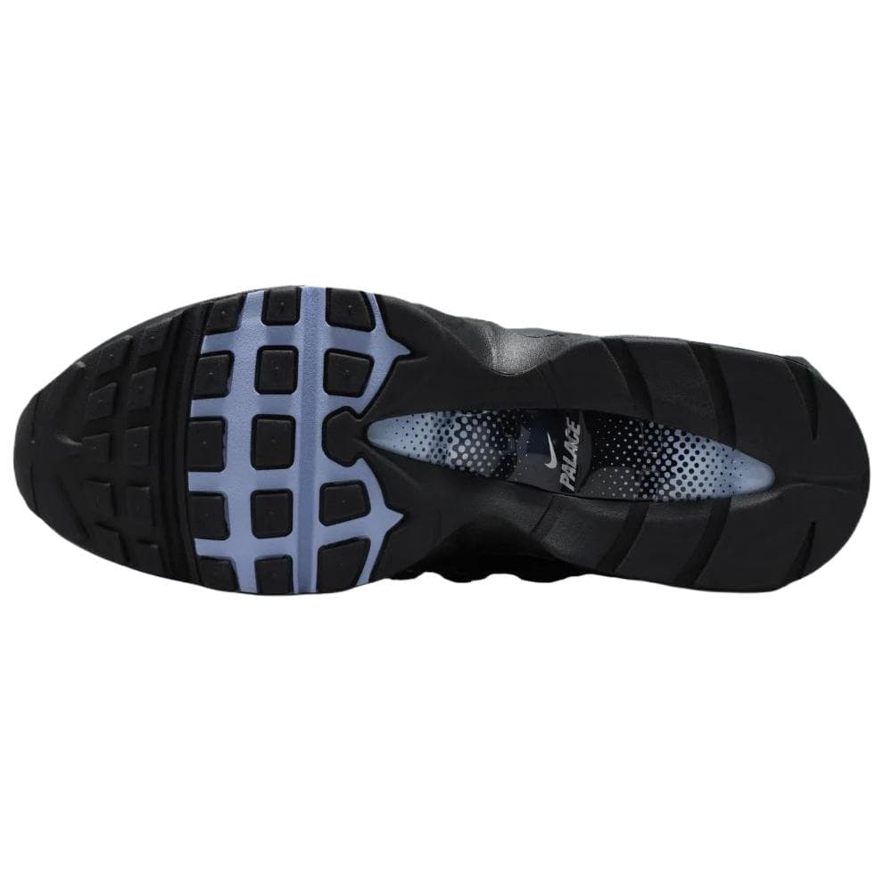 Кроссовки для бега Nike X Palace Air Max 95 Low Топ Air Cushion Повседневные беговые кроссовки Унисекс Серебряный Bullet Серебристый Черный - изображение 6