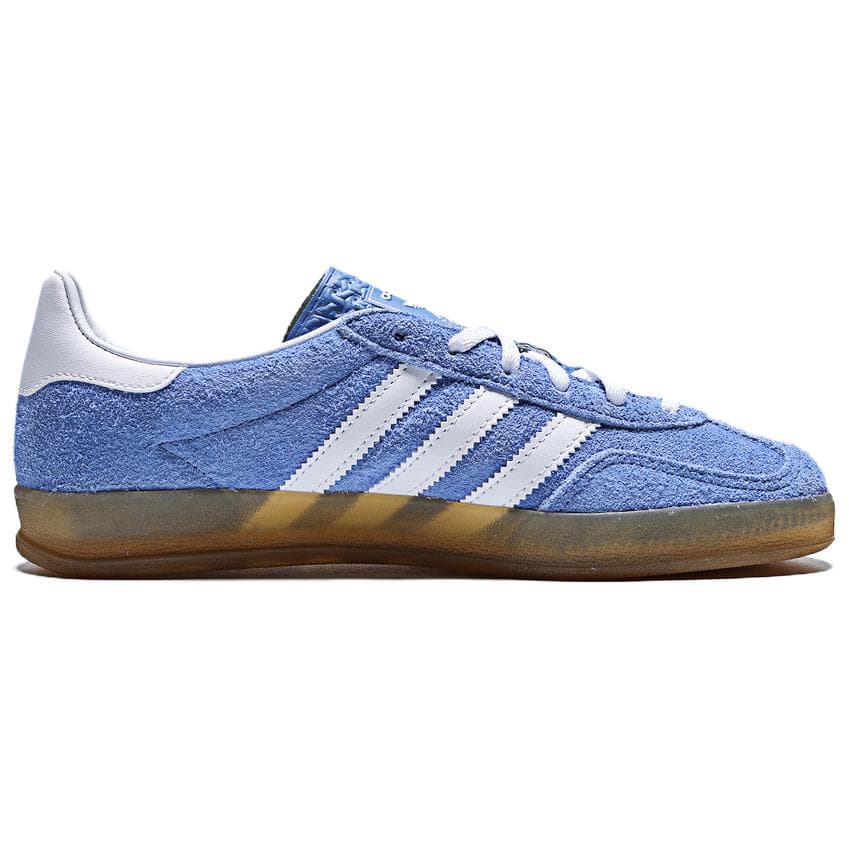 Кроссовки Adidas Originals GAZELLE INDOOR Кеды немецкой армии (GAT) Женские Синие - изображение 2