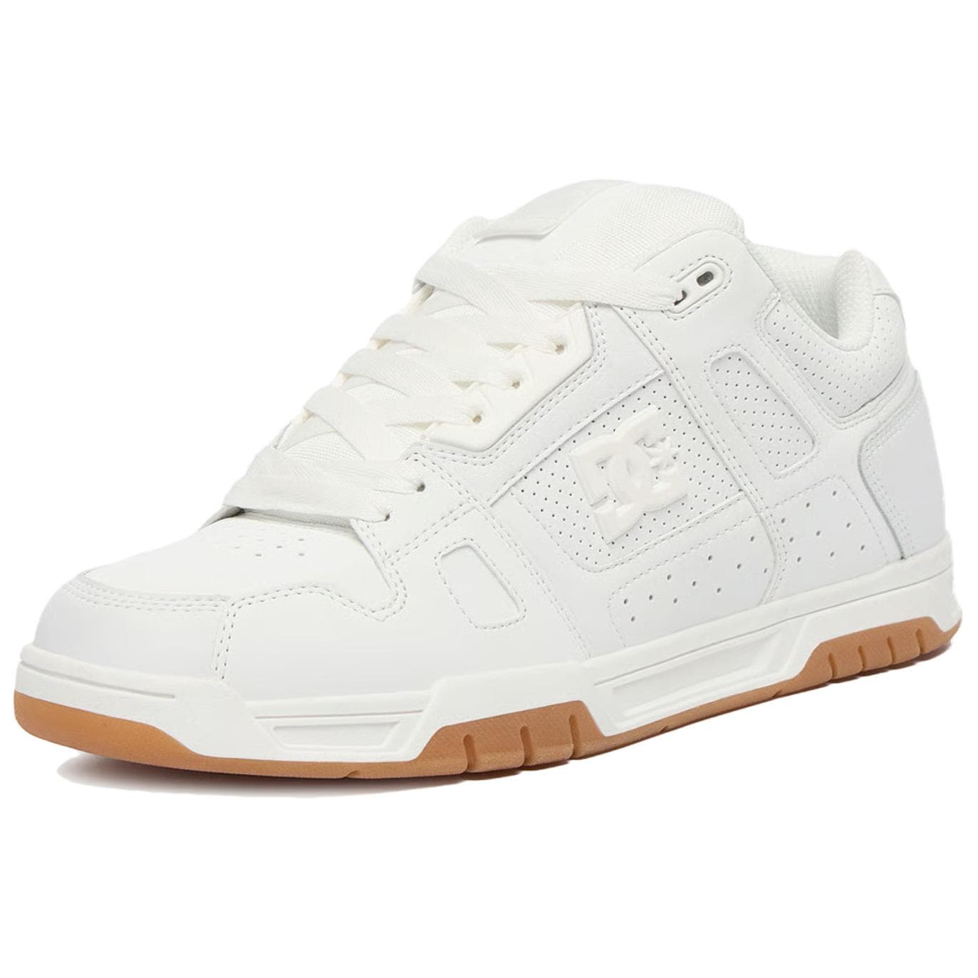 Кроссовки DCSHOES Stag Low Топ Скейтборд Обувь Мужская Белая - изображение 2