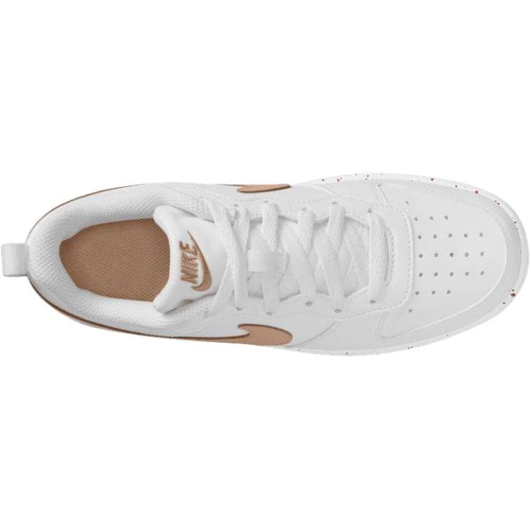 Кроссовки NIKE Court Borough Low Топ Скейтборд Обувь Розово-белый Унисекс - изображение 4