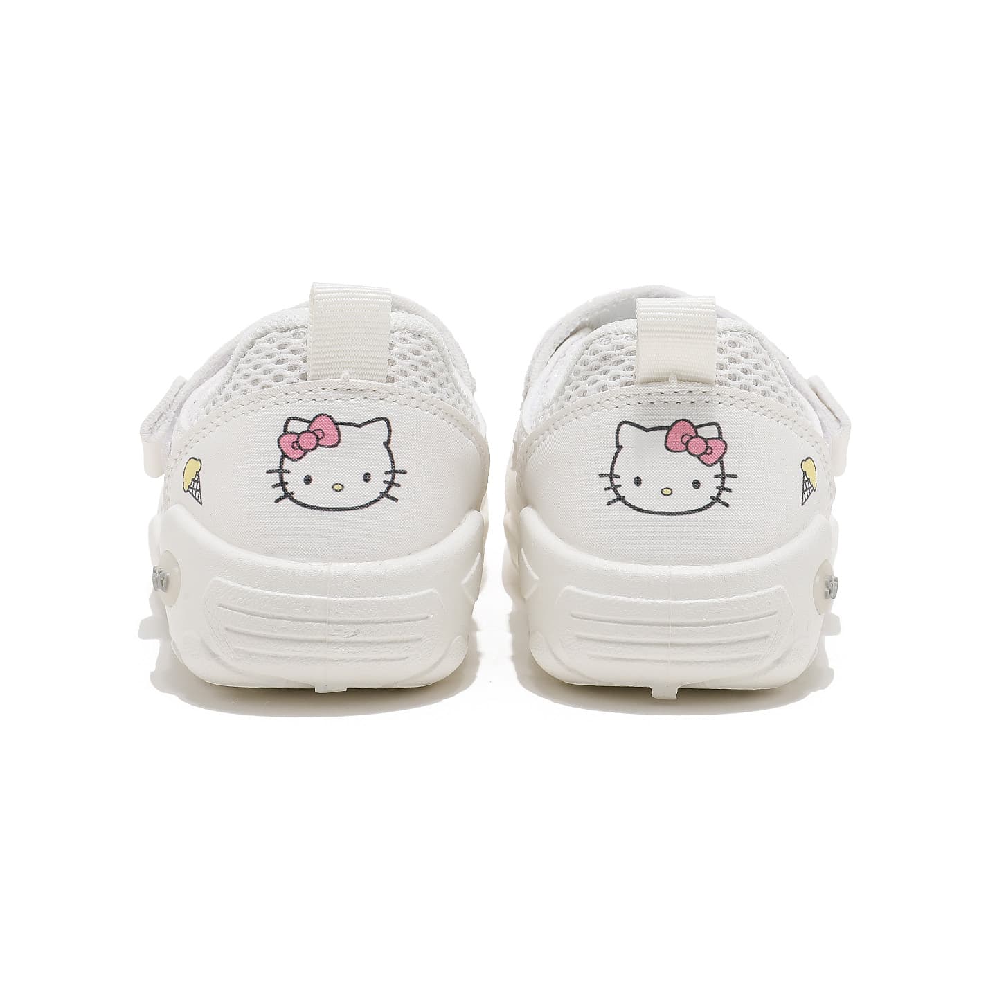 Сандалии Sanrio x Hello Kitty Текстиль Синтетическая кожа Противоскользящий Дышащий Амортизация и Легкость Низкий топ - изображение 6