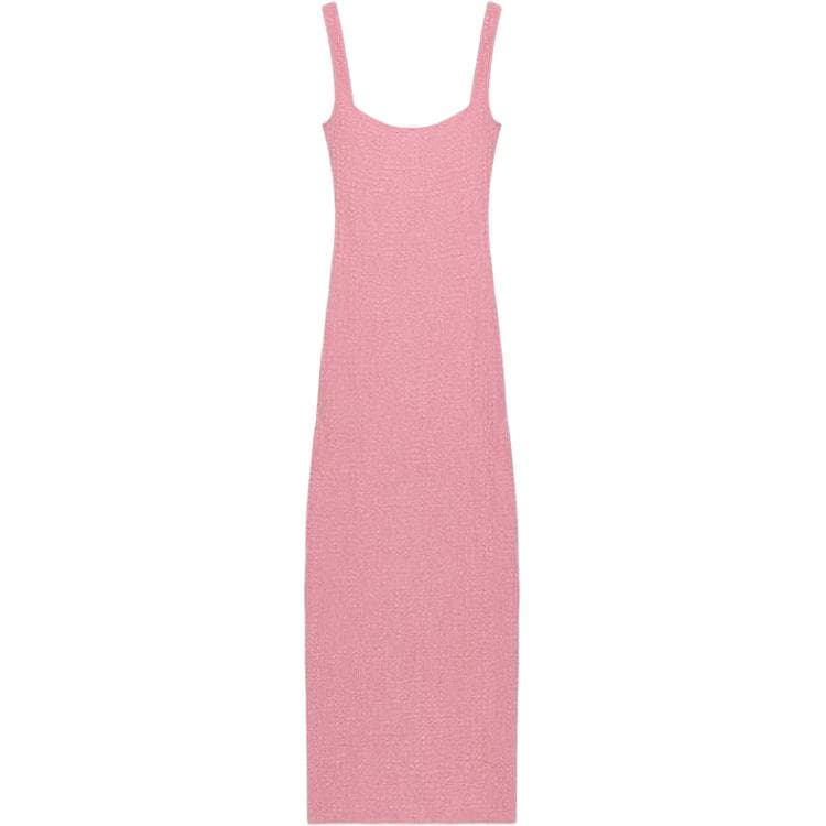 ZARA Light Peach Red Женские Платья без рукавов - изображение 1