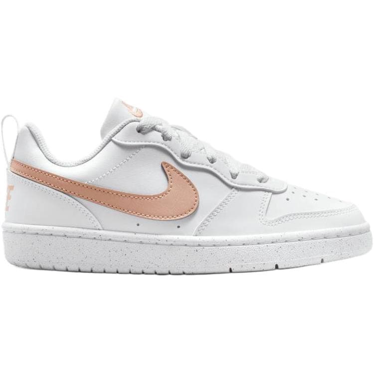 Кроссовки NIKE Court Borough Low Топ Скейтборд Обувь Розово-белый Унисекс - изображение 2