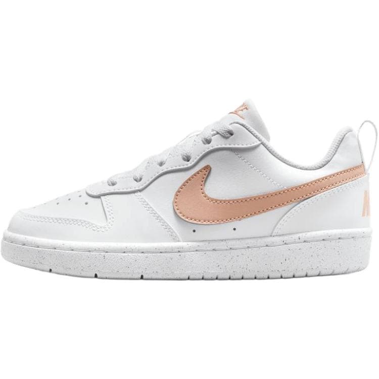 Кроссовки NIKE Court Borough Low Топ Скейтборд Обувь Розово-белый Унисекс - изображение 1