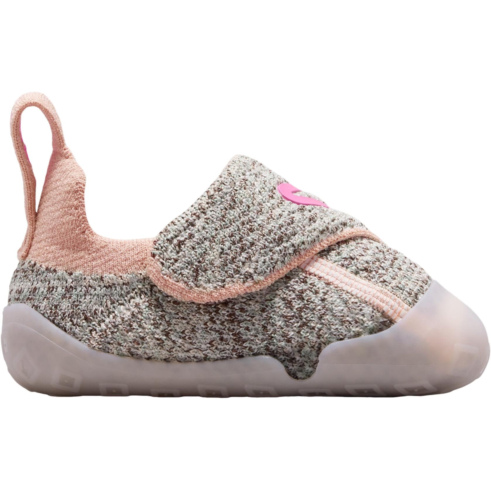 Кроссовки Nike Swoosh 1 Low Топ Обувь для малышей Фотиния Серый Розовый Для младенцев и малышей - изображение 2