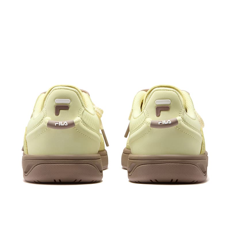 Кроссовки FILA FUSION GITA Низкие Скейтборд Обувь Женские Эльф Желтый - изображение 5