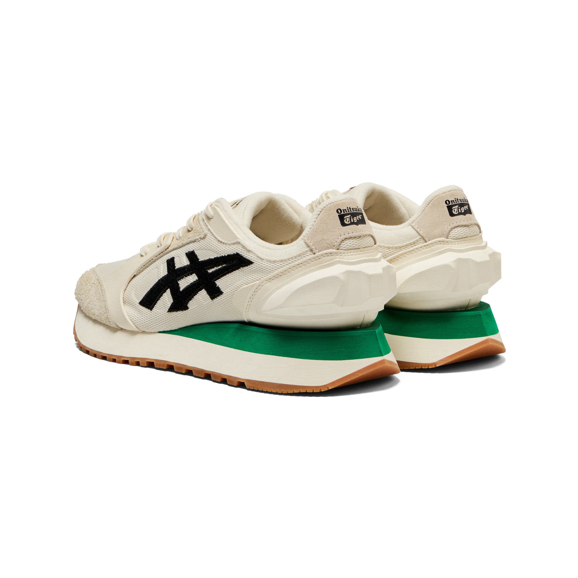 Кроссовки для бега Onitsuka Tiger Moage Co Low Топ Повседневный Городская коммутация Беговые кроссовки Унисекс Бежевый - изображение 4