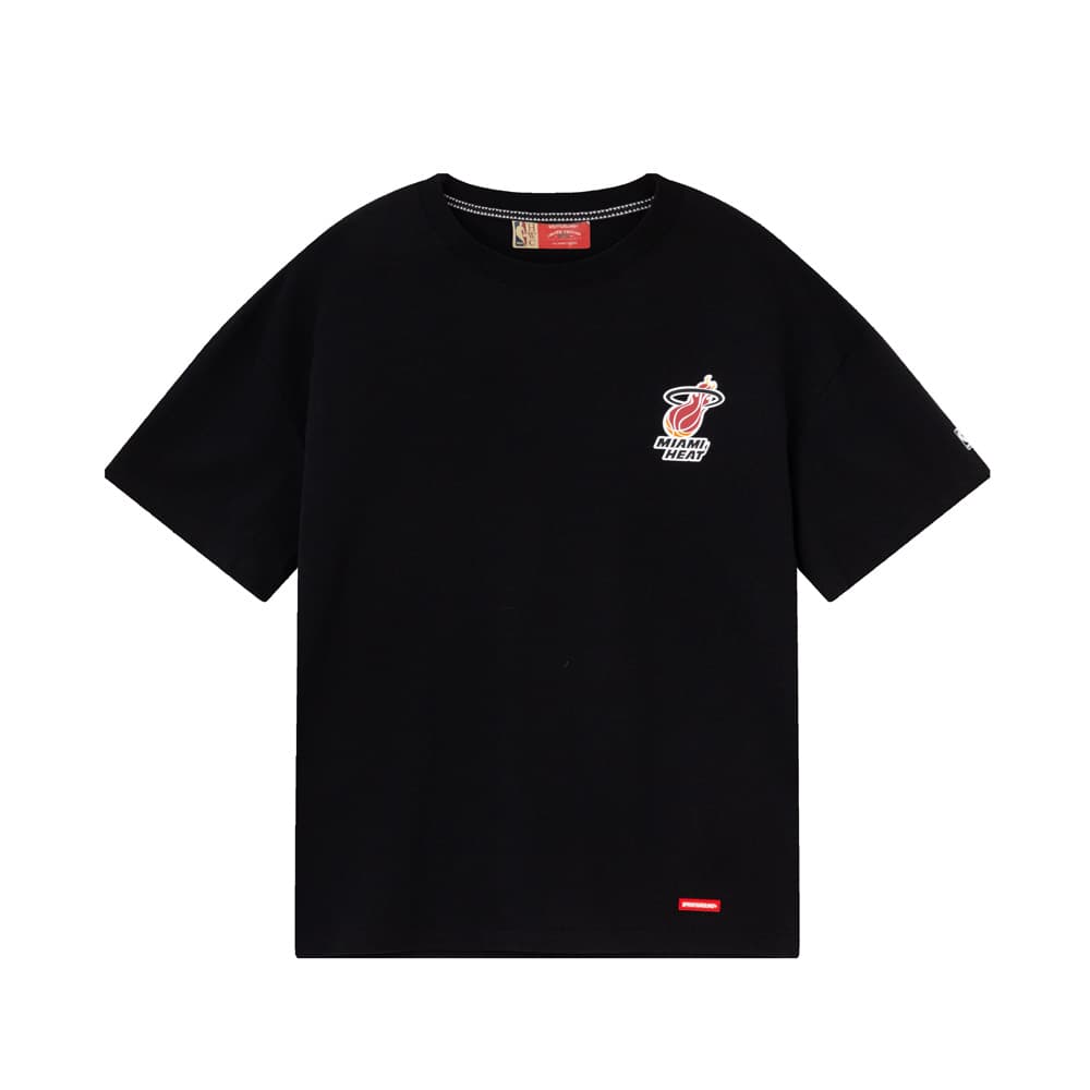 Футболка SPRAYGROUND | NBA HWC Miami Heat Черный Унисекс T-рубашки - изображение 1