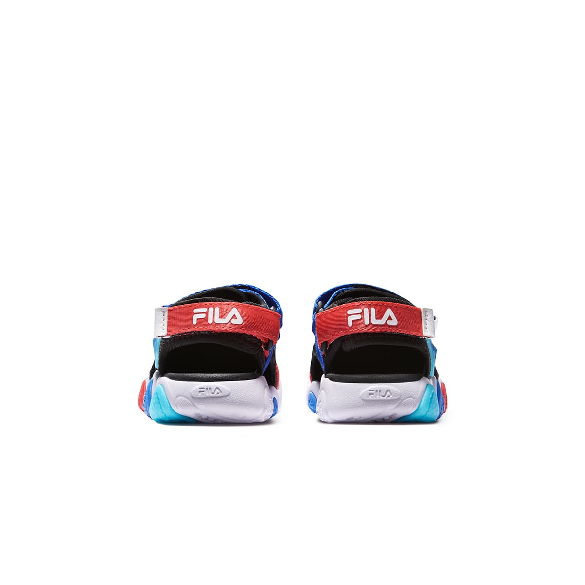 Сандалии FILA KIDS Ткань Детские Сандалии Черный Пламя Красный Для Младенцев и Малышей - изображение 4