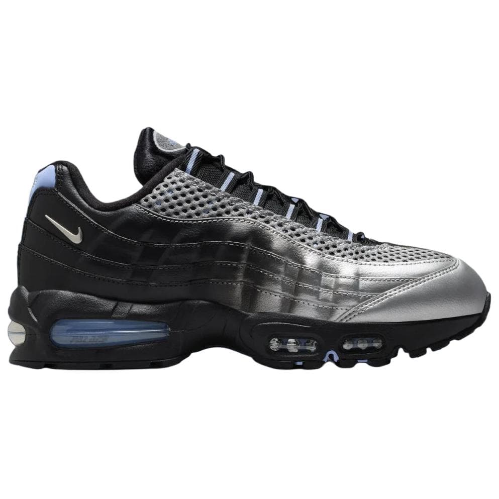 Кроссовки для бега Nike X Palace Air Max 95 Low Топ Air Cushion Повседневные беговые кроссовки Унисекс Серебряный Bullet Серебристый Черный - изображение 2