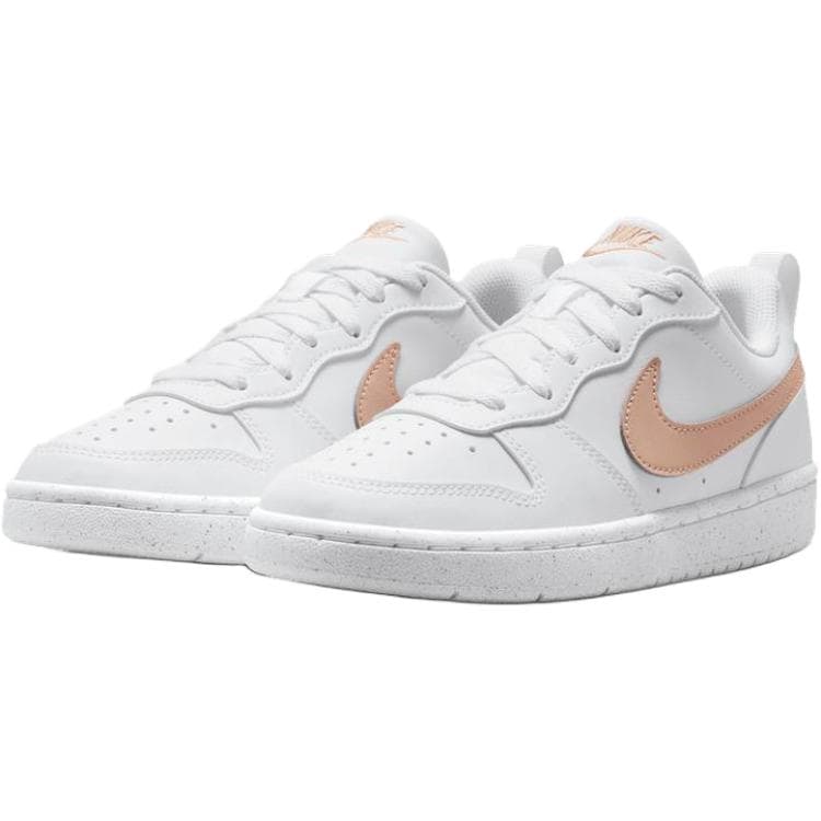 Кроссовки NIKE Court Borough Low Топ Скейтборд Обувь Розово-белый Унисекс - изображение 3
