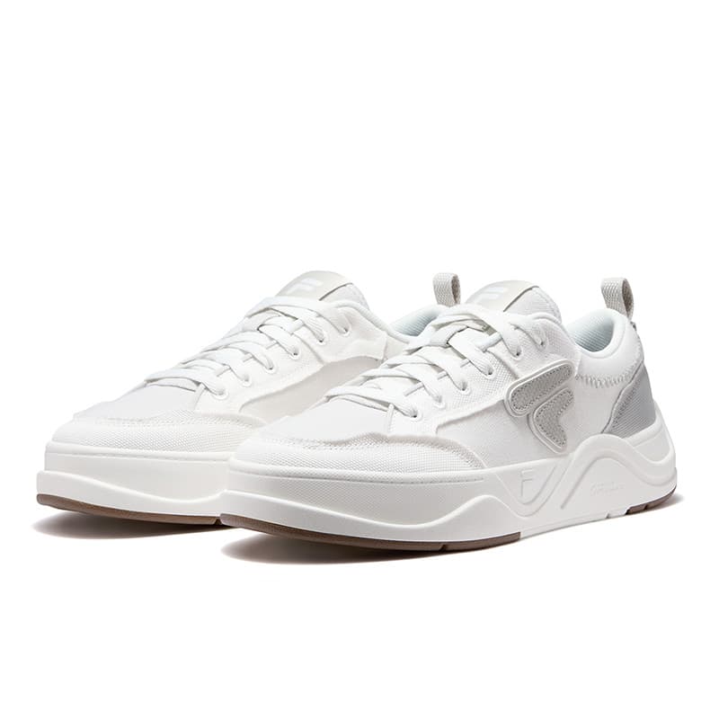 Кроссовки FILA FUSION 50 50 DX II CVS Низкий Топ Скейтборд Обувь Мужская Снег Береза Серебряный - изображение 3