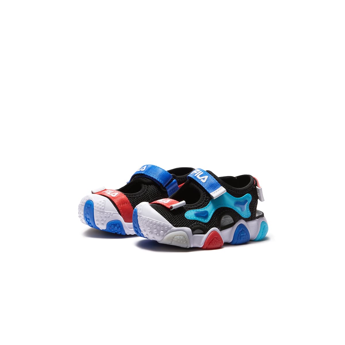 Сандалии FILA KIDS Ткань Детские Сандалии Черный Пламя Красный Для Младенцев и Малышей - изображение 3