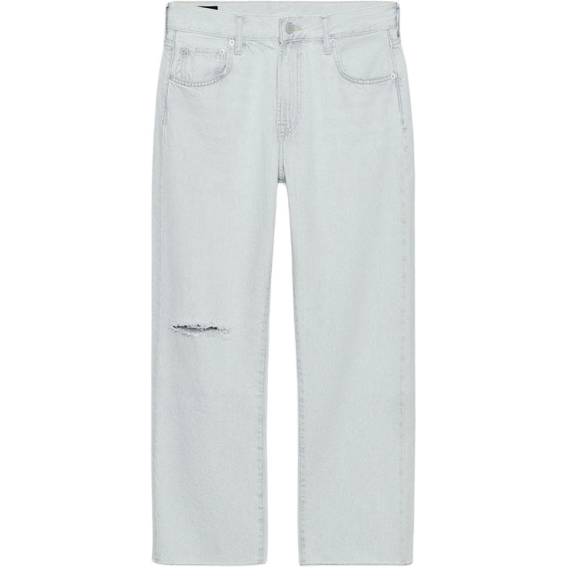 Джинсы ZARA Светло-синие женские джинсы - изображение 1