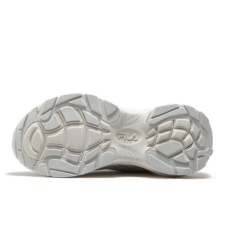 Кроссовки FILA FUSION GRAVEL Stratum Shoes Текстиль Резина Пластик MID Уличная Обувь Женская Тофу Белый Белый Агат Серый - изображение 6