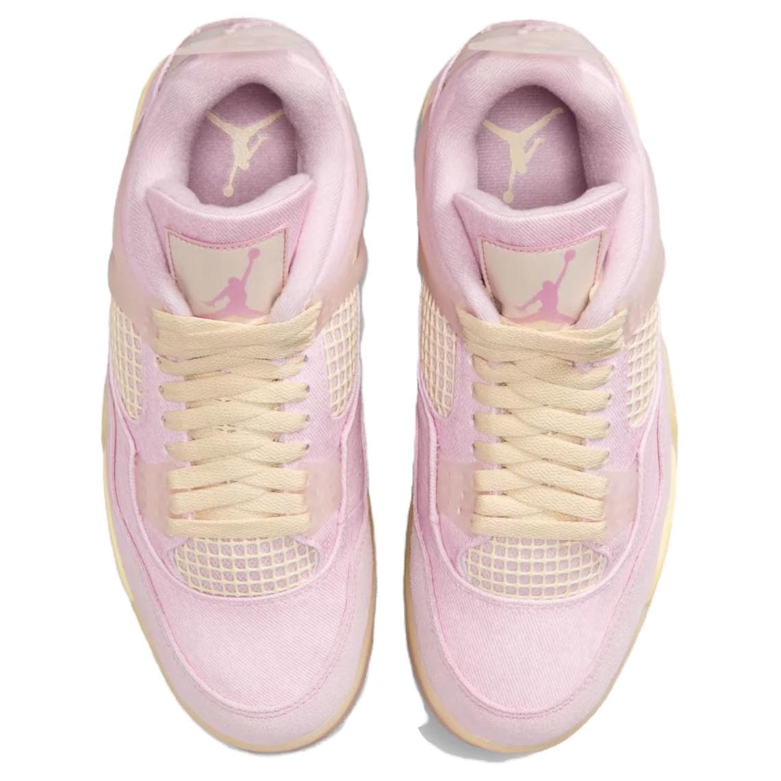 Ретро баскетбольные кроссовки Jordan Air Jordan 4 Retro Баскетбольные кроссовки Женские Розовые - изображение 4