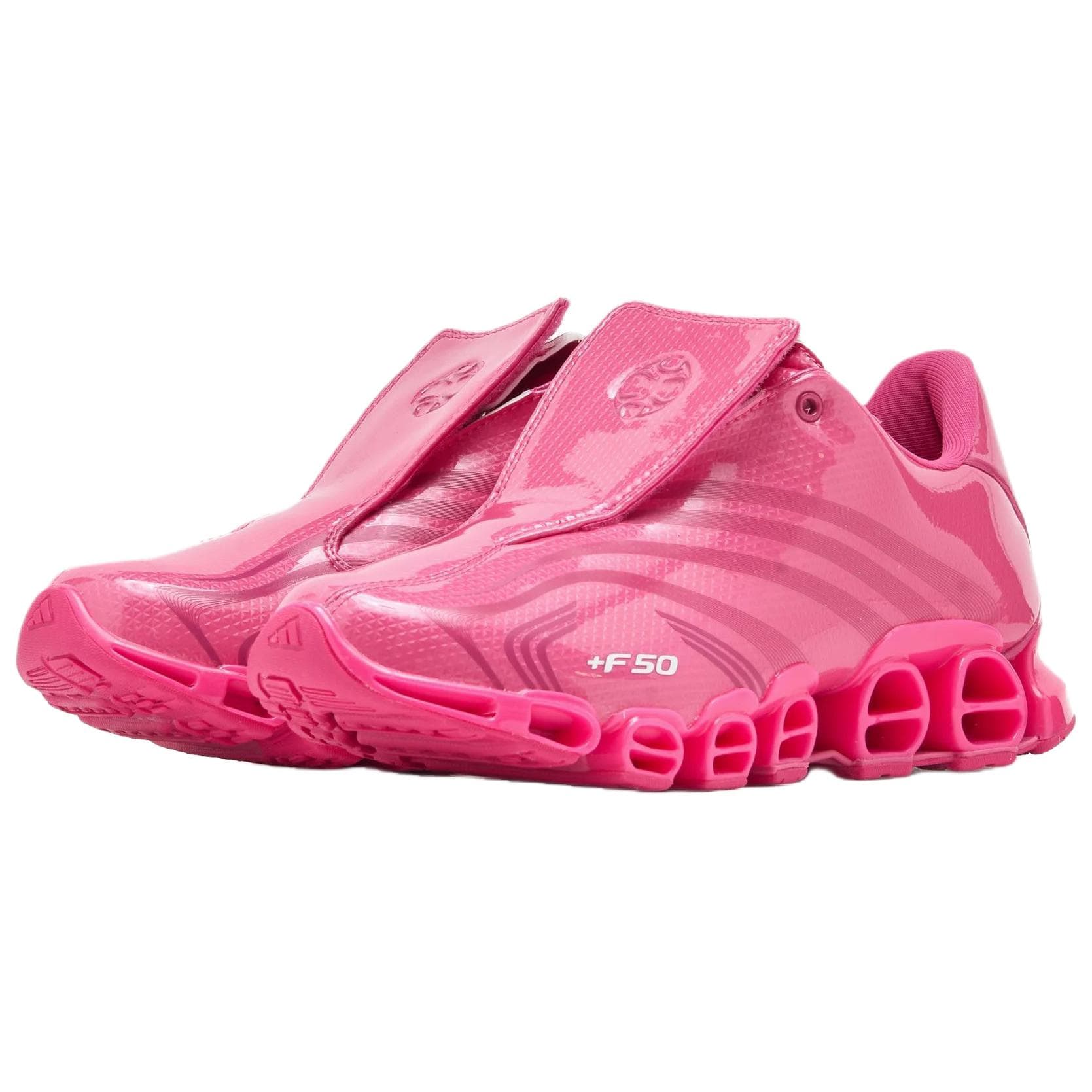 Кроссовки Adidas F50 Collection Низкий Топ Повседневная Обувь Мужская Розовая - изображение 3