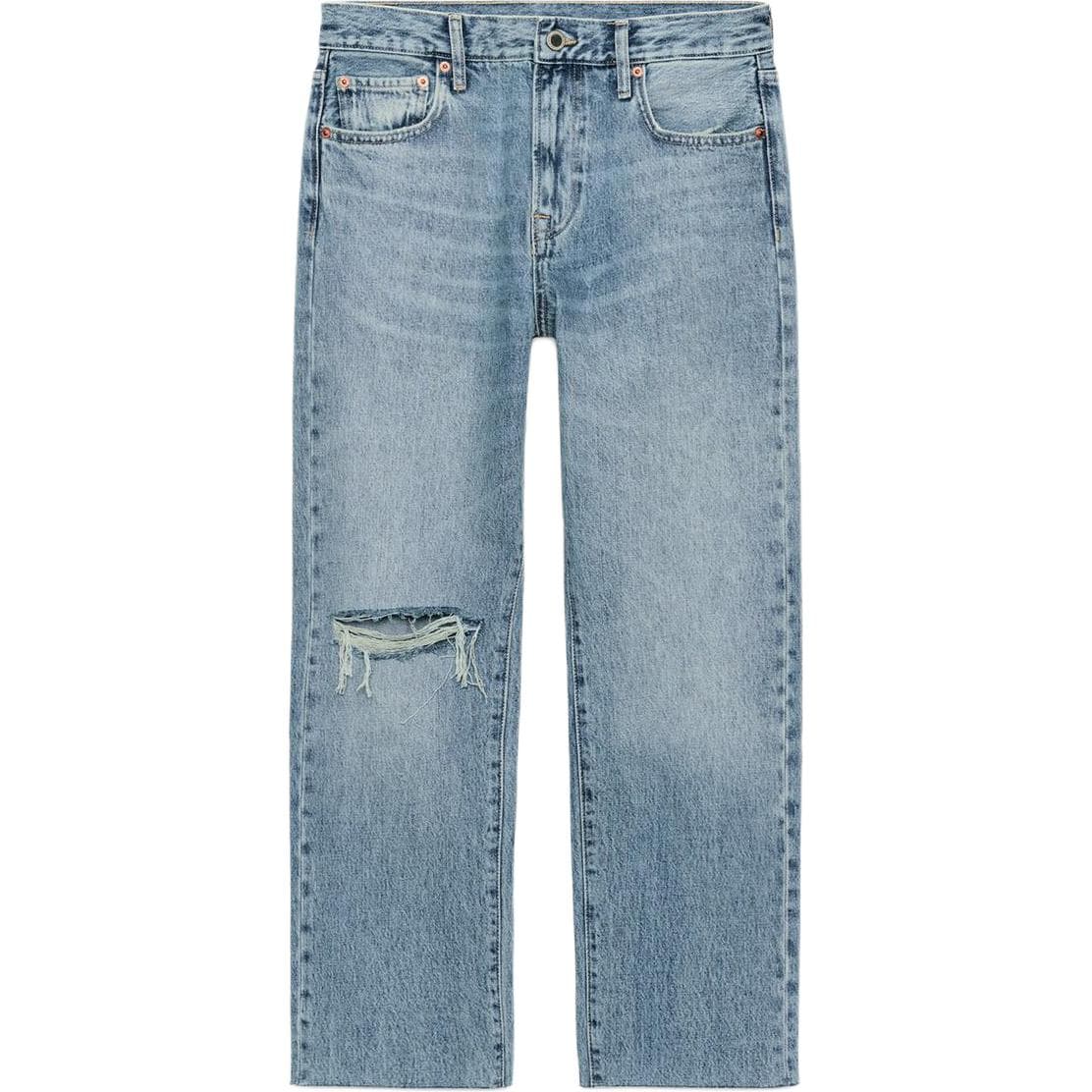 Джинсы ZARA ZW Синий Женские Джинсы - изображение 1