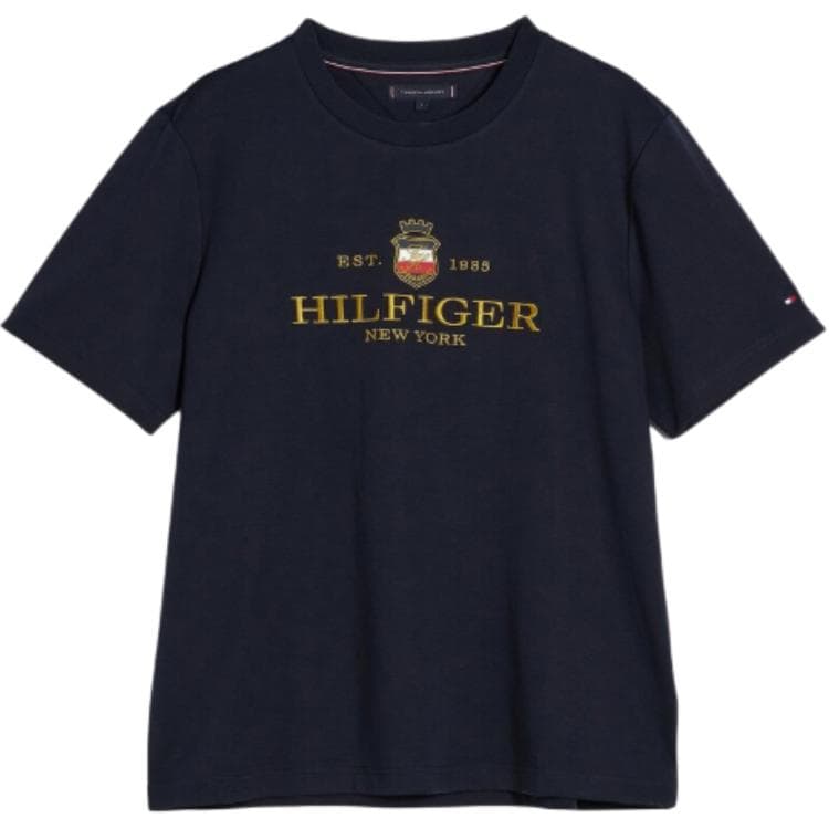 Футболка Tommy Hilfiger Морской Синий Мужская T-Рубашка - изображение 1