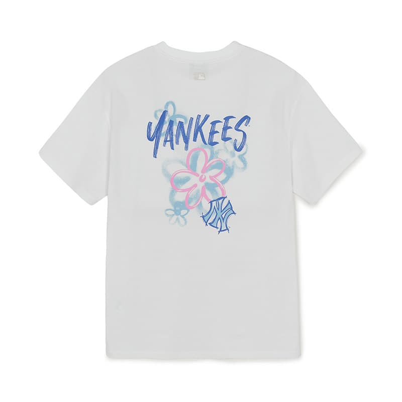 Футболка MLB New York Yankees Белые Женские T-рубашки - изображение 1