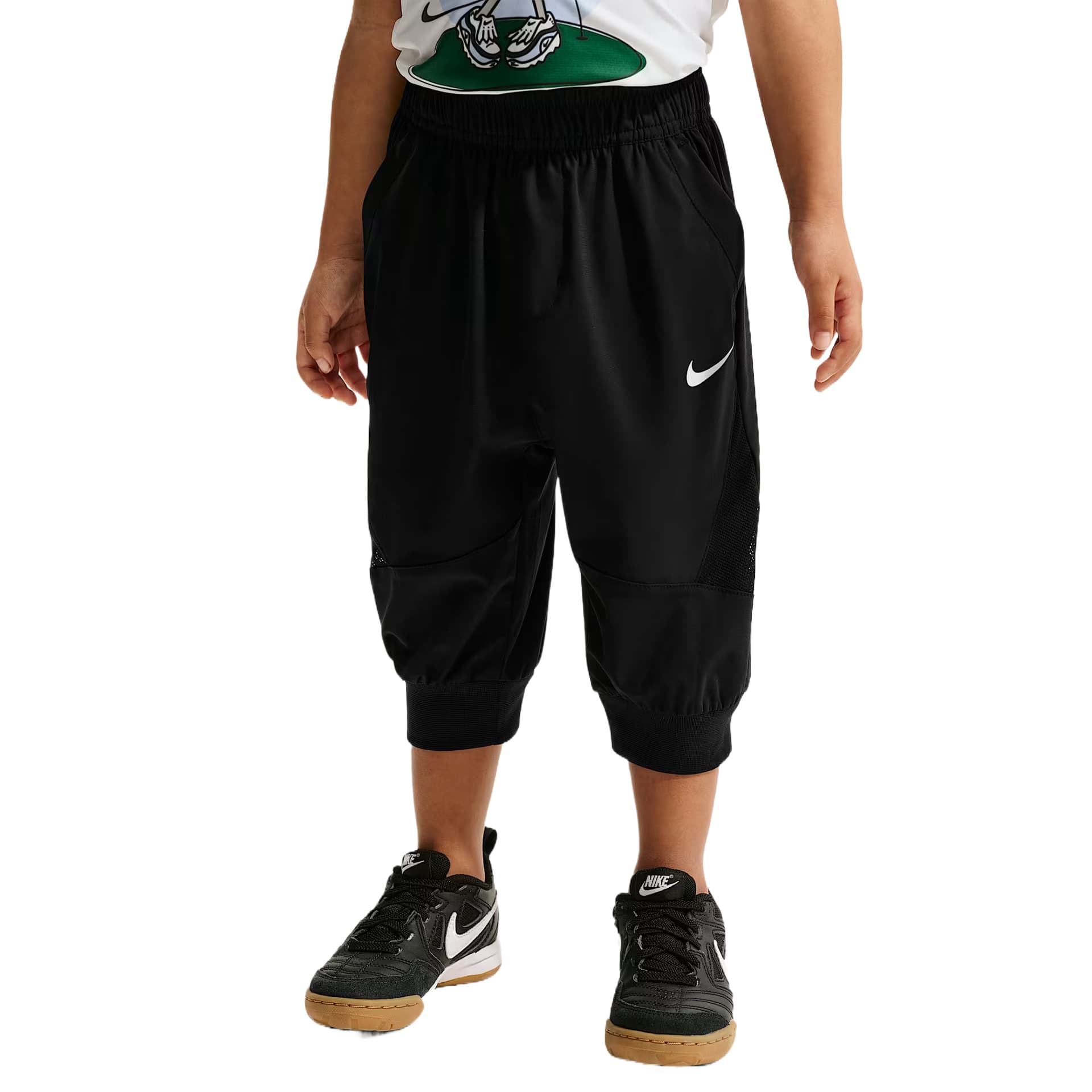 NIKE Черный Kids Спортивные трикотажные брюки - изображение 1