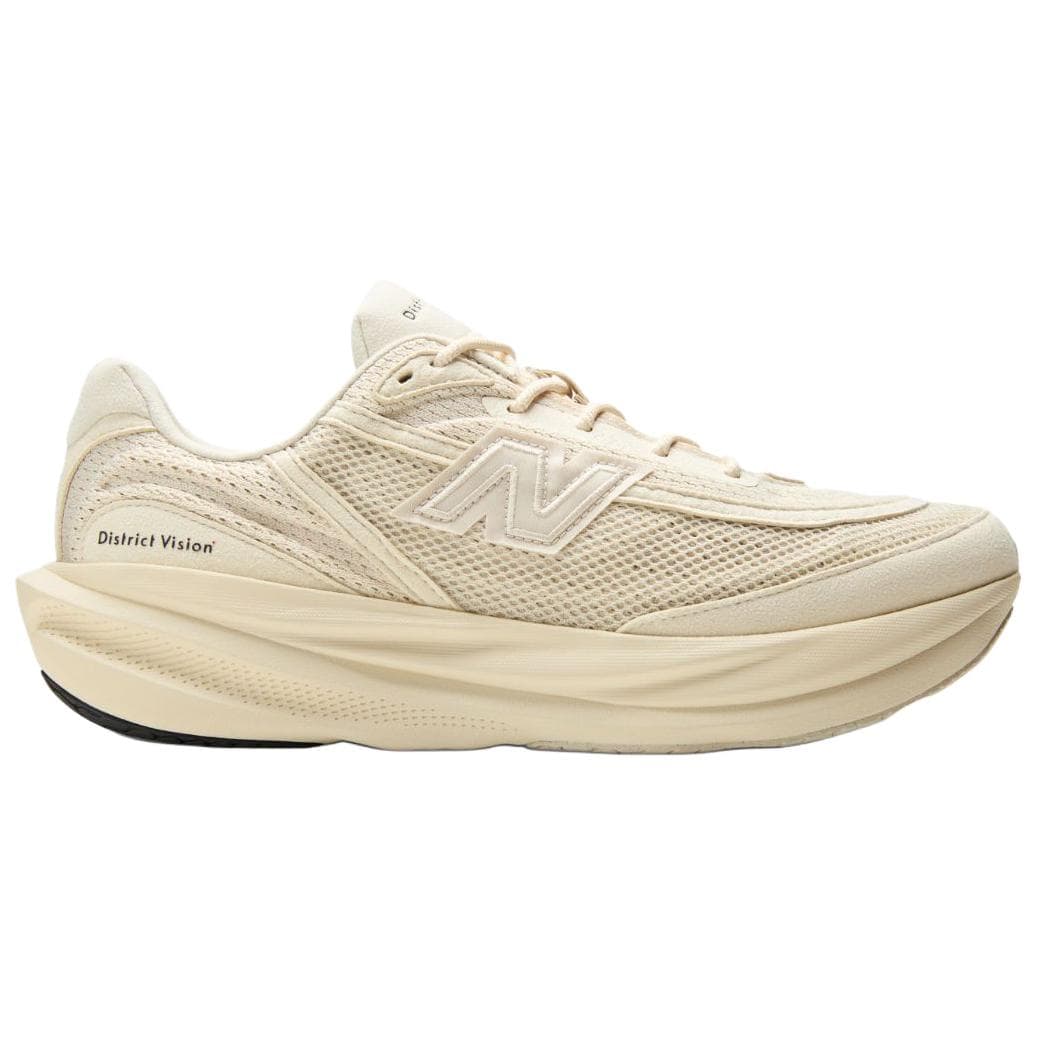 Кроссовки для бега New Balance x District Vision 1080v15 Беговые кроссовки Женские Бежевые - изображение 2