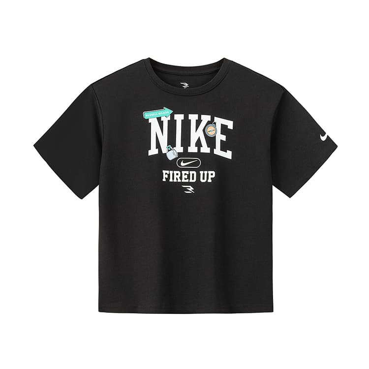 Футболка NIKE 3Brand Короткий рукав T-рубашка для детей - изображение 1