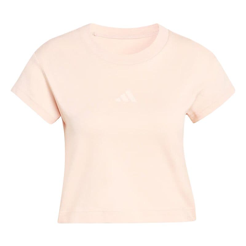 Футболка Adidas Светло-розовые Женские T-рубашки - изображение 1