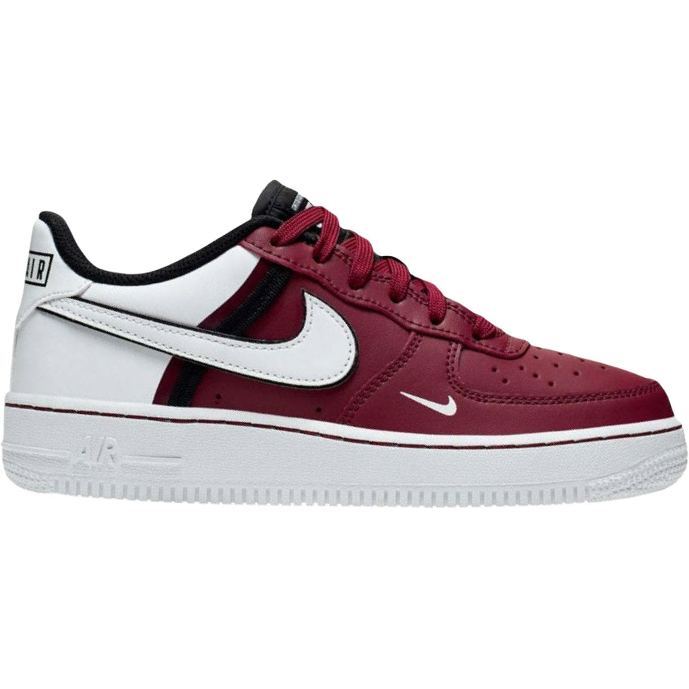 Кроссовки Nike Air FORCE 1 LV8 Детские Скейтбординги Низкий Топ Красный Белый Школьный возраст - изображение 2
