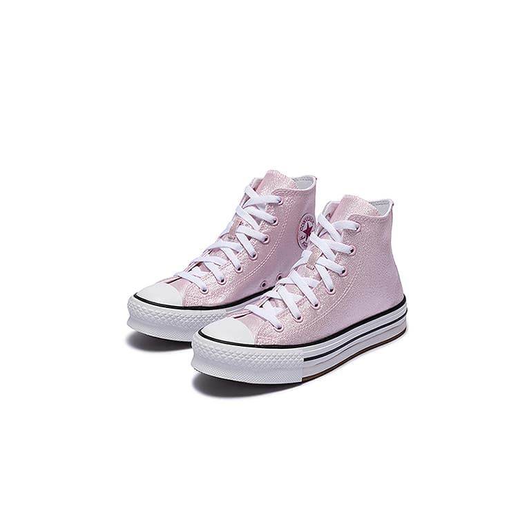 Converse Chuck TAYLOR All Star Lift High Top Детские Кеды Розовые Унисекс - изображение 3