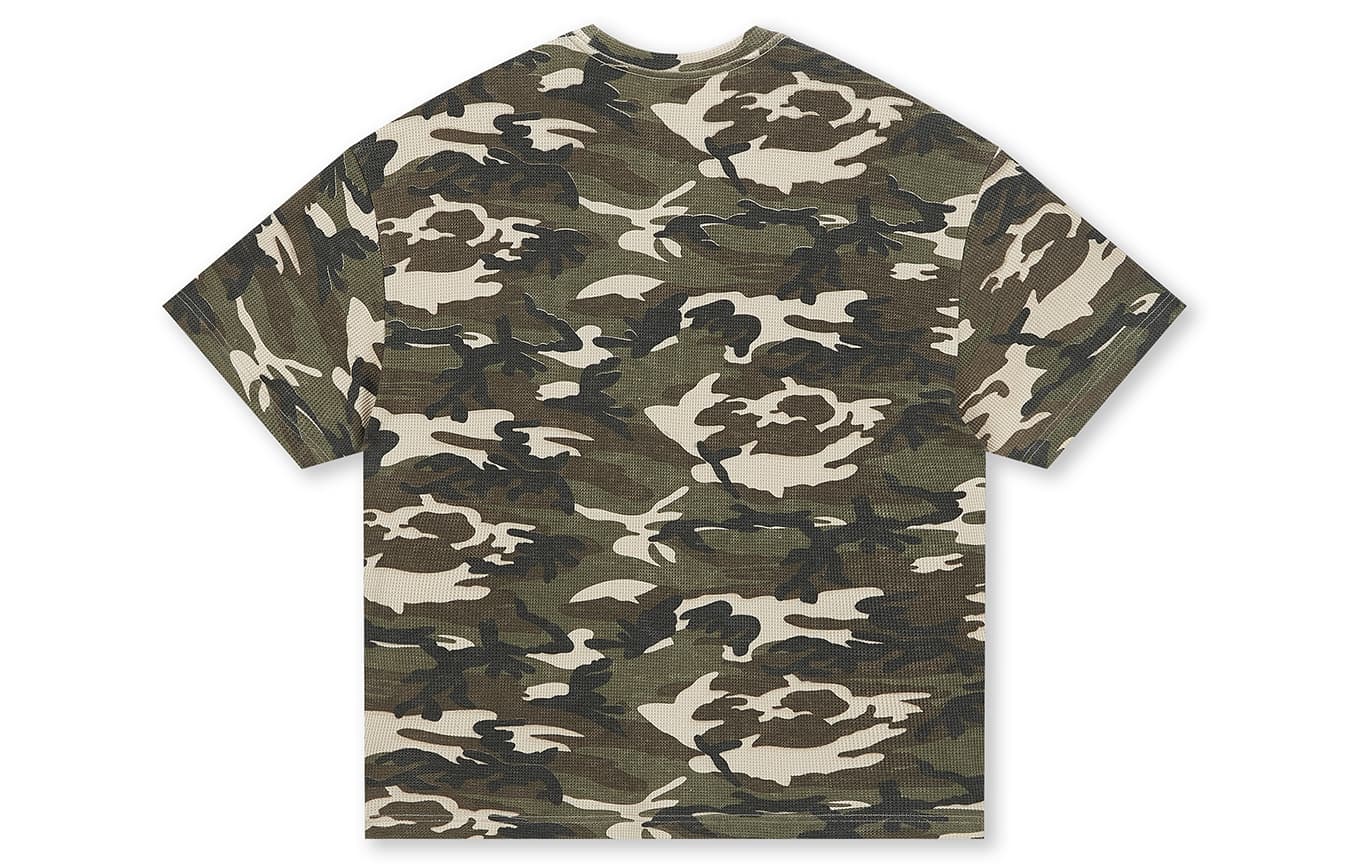 Футболка BONELESS Cut Camouflage Unisex T-Shirts БЕСШЕВРЫЙ Крой Камуфляж Унисекс Футболки - изображение 2