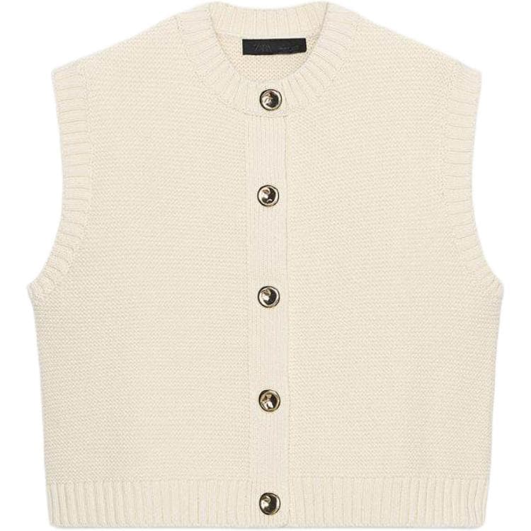 Майка ZARA Белый Женские Майки - изображение 1