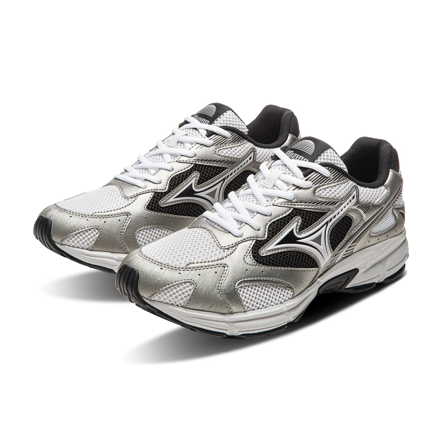 Кроссовки для бега Mizuno Speed 2K Low Топ Повседневные кроссовки для бега Унисекс Серебряный WARRIOR - изображение 4