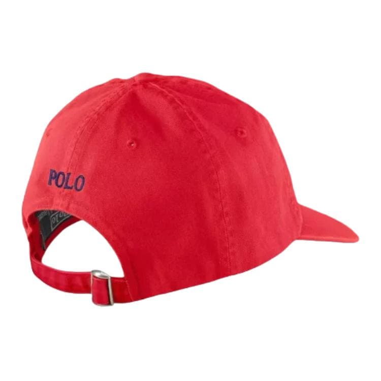 Кепка Polo Ralph Lauren Хлопок Волокно Кепки Женские Красные - изображение 3