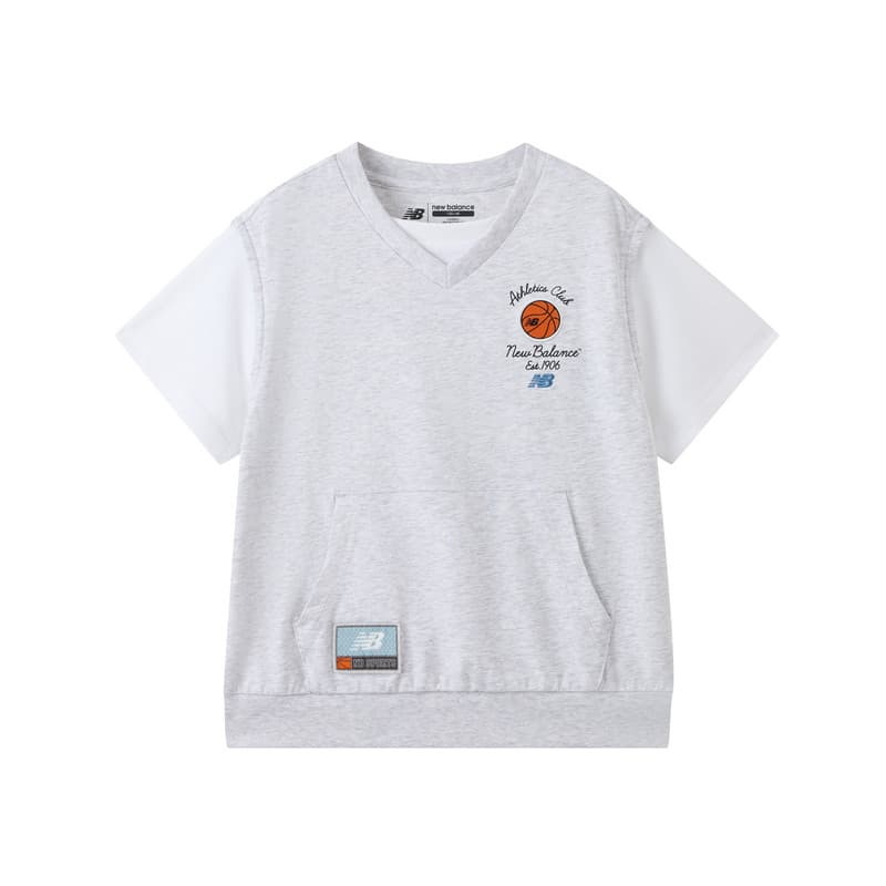 NEW BALANCE KIDS' Быстросохнущие T-рубашки для детей - изображение 1