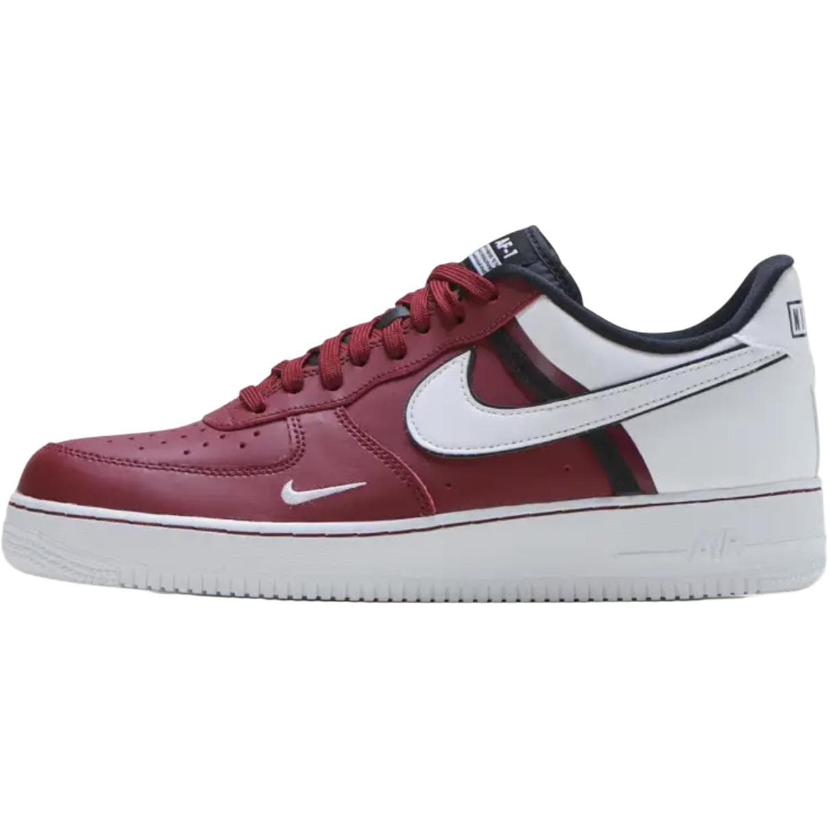 Кроссовки Nike Air FORCE 1 LV8 Детские Скейтбординги Низкий Топ Красный Белый Школьный возраст - изображение 1