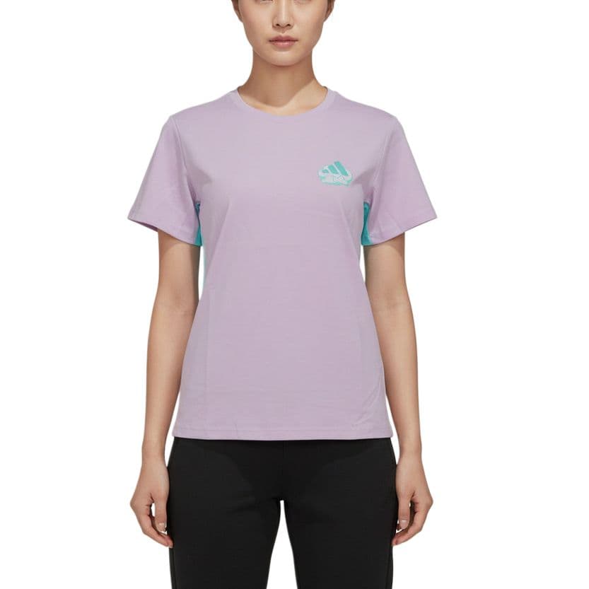 Футболка Adidas Розовые Детские Рубашки - изображение 1