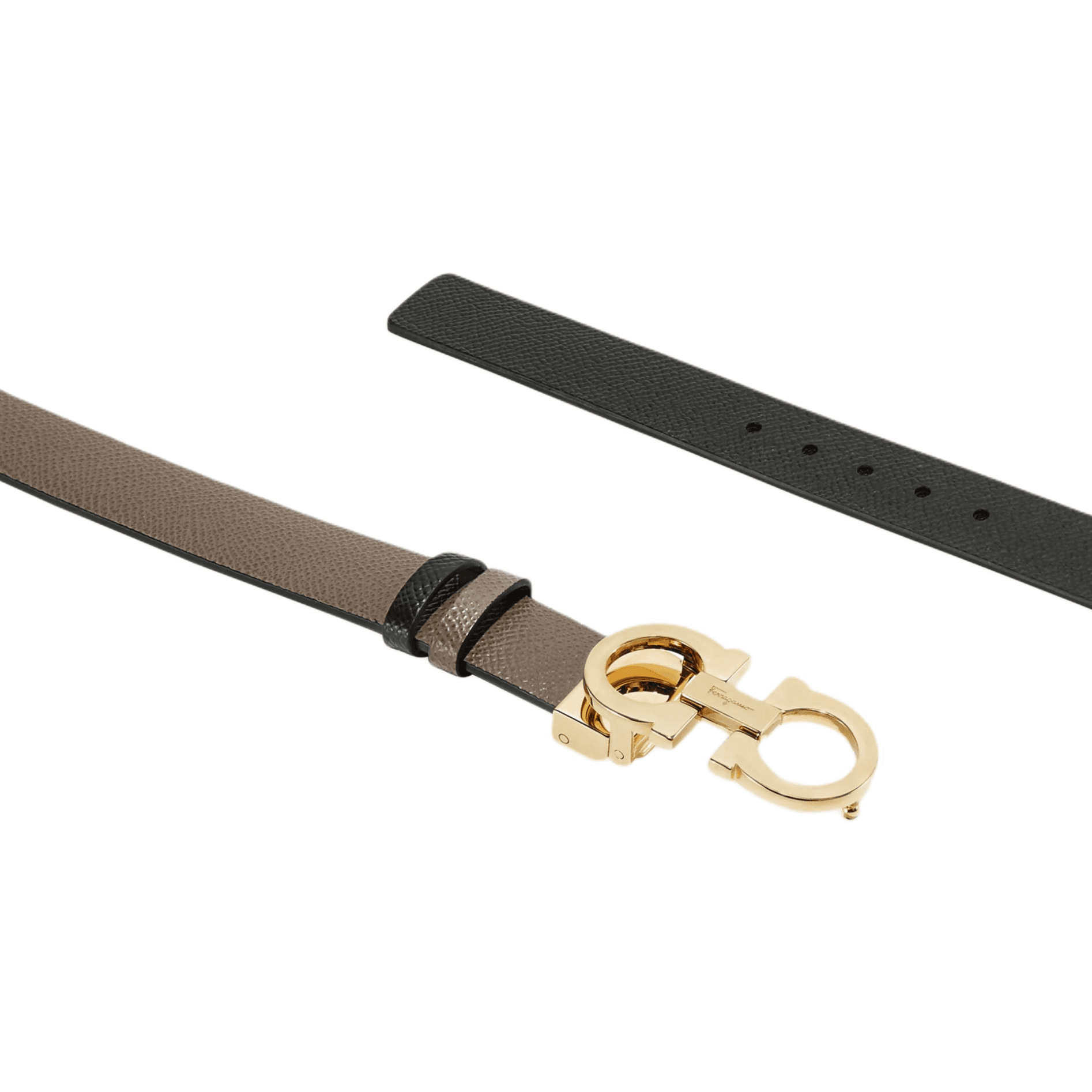 Ремень Ferragamo GANCINI 2.5cm - изображение 2