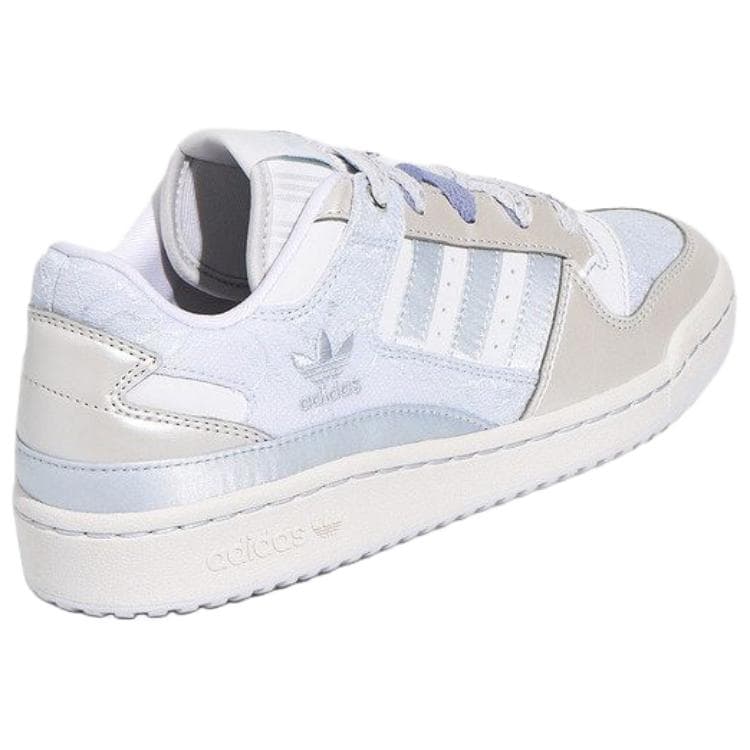Кроссовки Adidas Originals FORUM Low Топ Скейтборд Обувь Women's White Синий - изображение 3