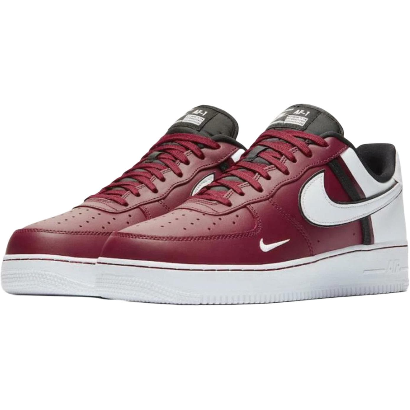 Кроссовки Nike Air FORCE 1 LV8 Детские Скейтбординги Низкий Топ Красный Белый Школьный возраст - изображение 3