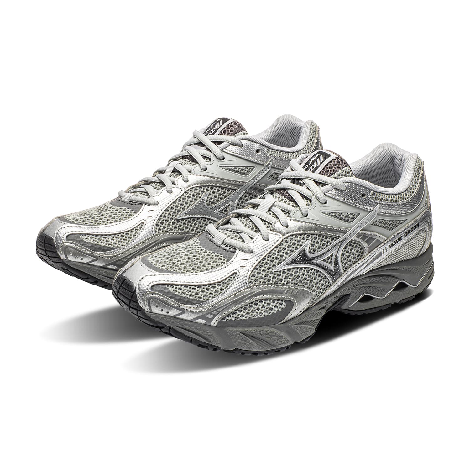 Кроссовки для бега Mizuno WAVE ORION Амортизация Противоскользящие Устойчивые к истиранию Низкие кеды для бега Унисекс - изображение 4
