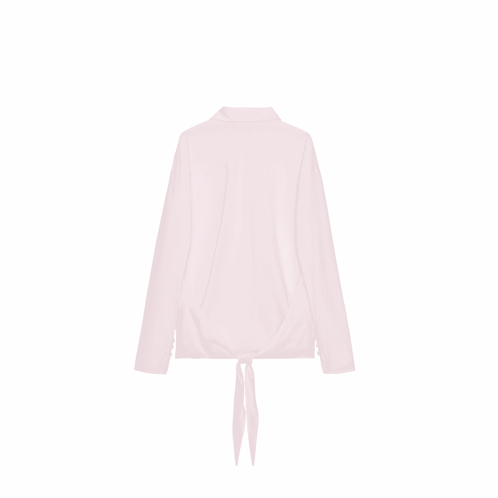 Блузка ZARA Очистка Розовые Женские Рубашки - изображение 2