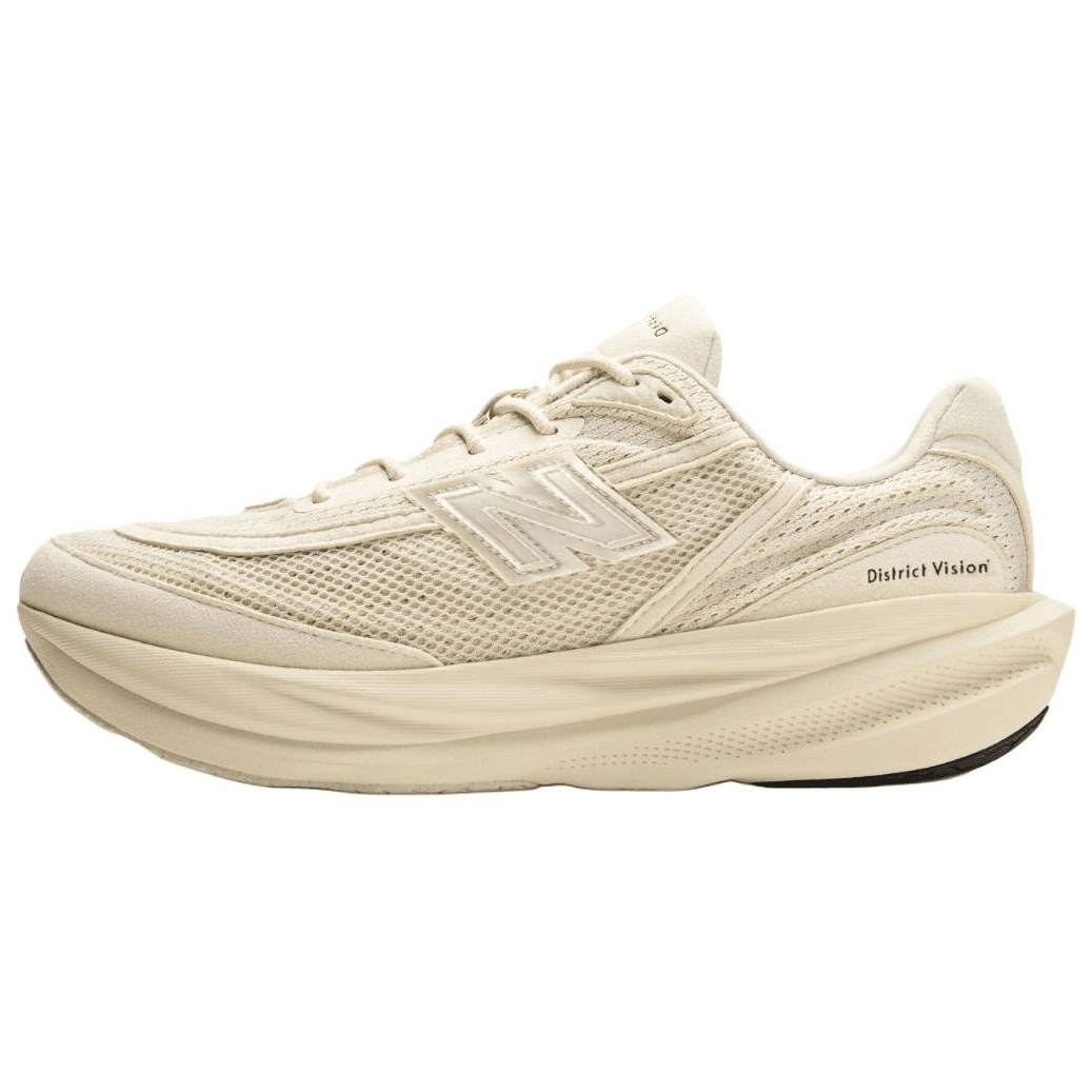 Кроссовки для бега New Balance x District Vision 1080v15 Беговые кроссовки Женские Бежевые - изображение 1